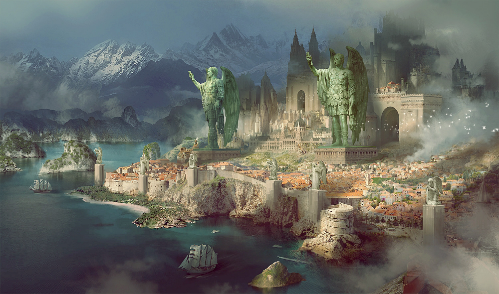 Westerlight, capital of the Siston Empire