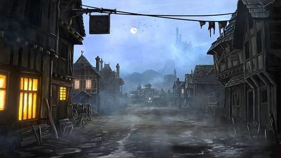 Oakhaven cityscape