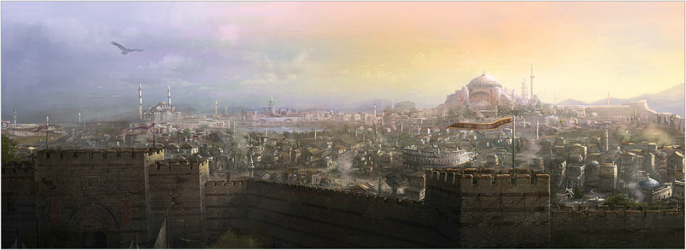Mournhold cityscape