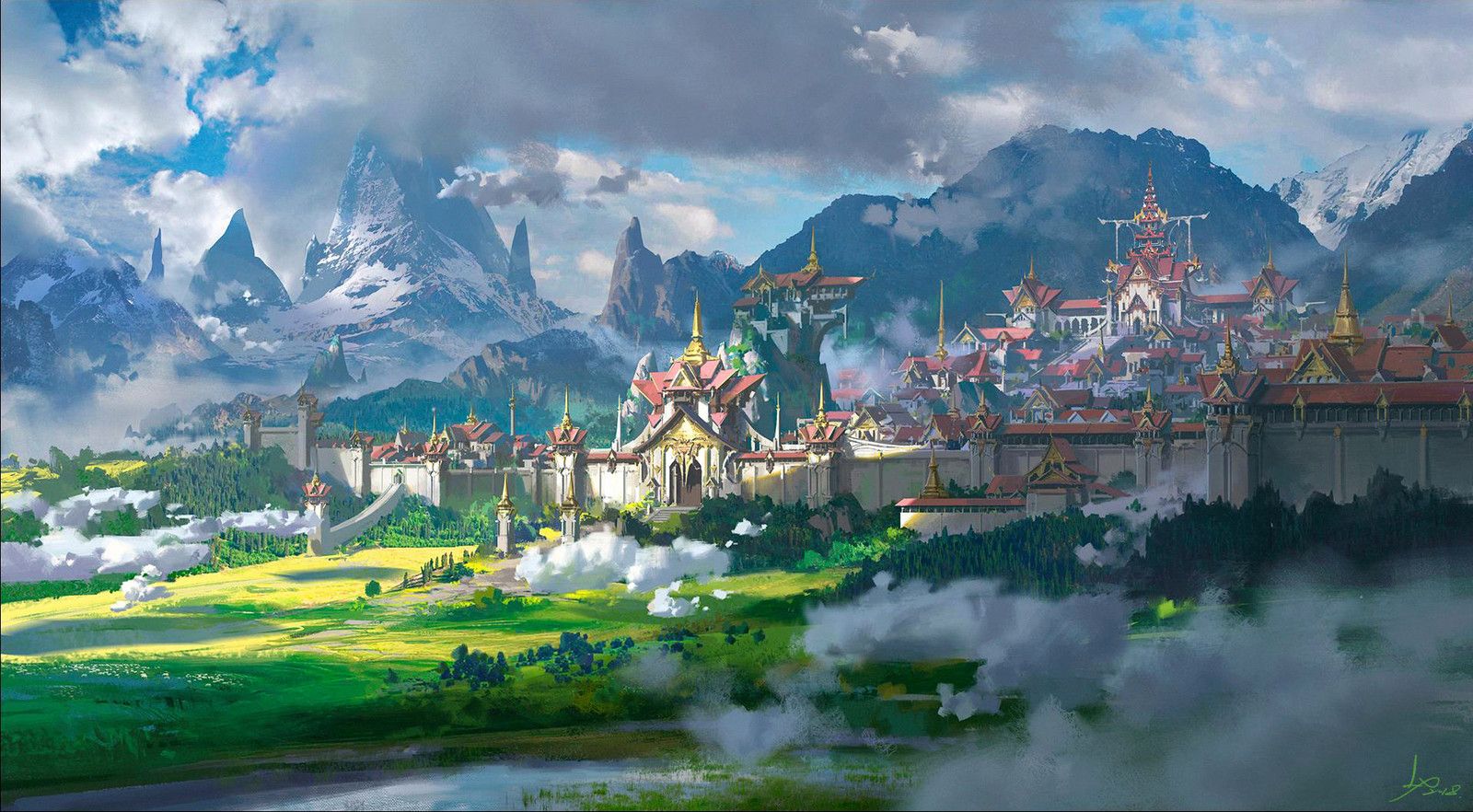 Wrathfall cityscape
